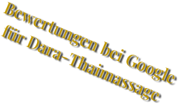 Bewertungen bei Google für Dara-Thaimassage