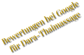 Bewertungen bei Google für Dara-Thaimassage